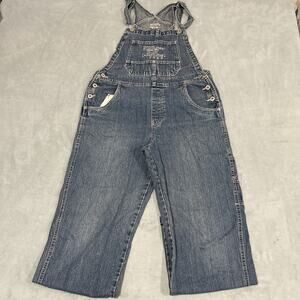 Y2k 2000s Beyond Baggy Denim Overalls Mens Medium 36x29 Vtg BUM B.U.M Equipment